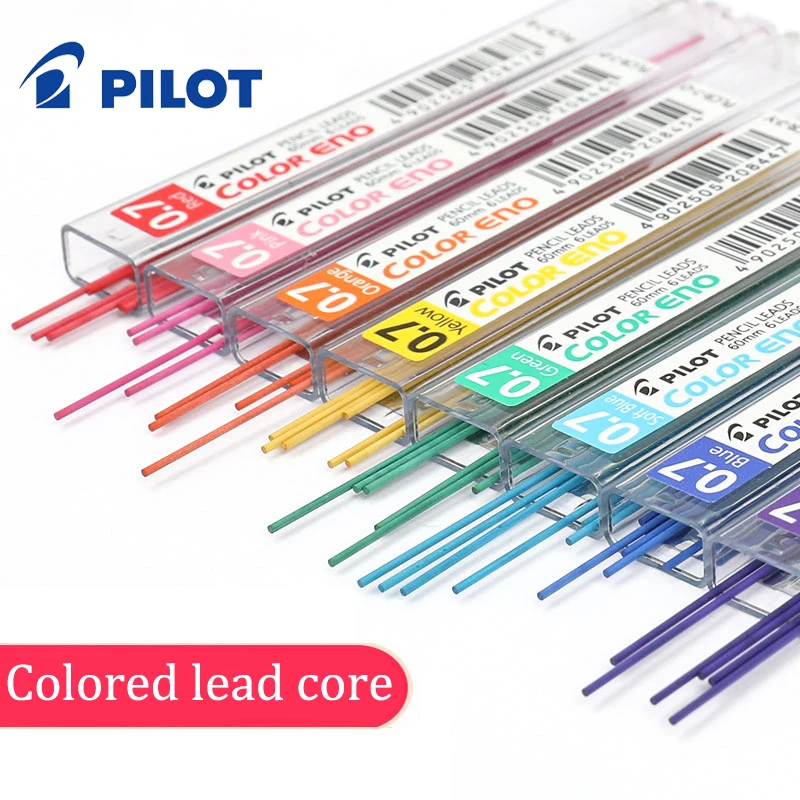 Core 0.7mm Painting Students With Multi-color Not Easy To Break Hard Color Lead