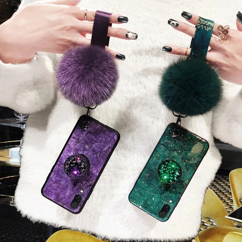 

Gold Foil Marble Case For Xiaomi 12Pro 12X 11TPro 11Lite 11Ultra 10TPro Soft Shell For Mi Note 10Lite K40 With Balloon Bracket