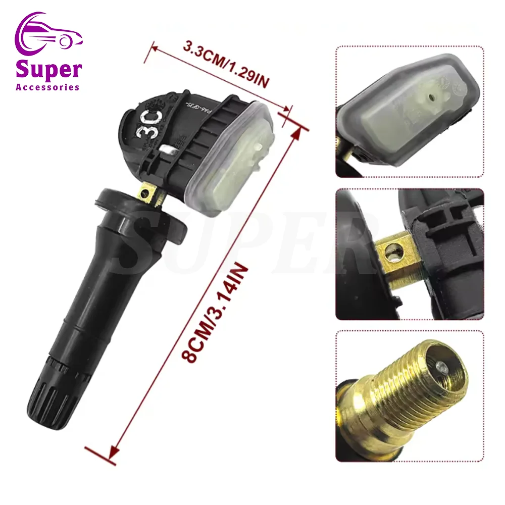 Фото Датчик давления в шинах TPMS 1732445 для Geely Atlas, Emgrand X7, Tugella, Xingyue 2018-2023, 433 МГц №3