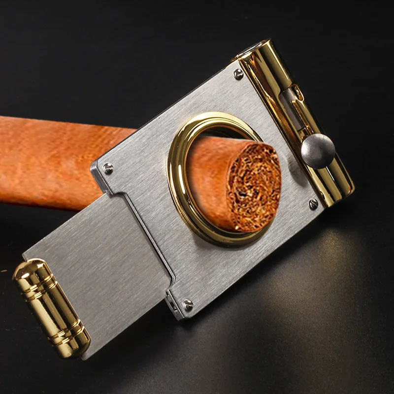 Резак для сигар из нержавеющей стали металлический квадратный резак гильотина