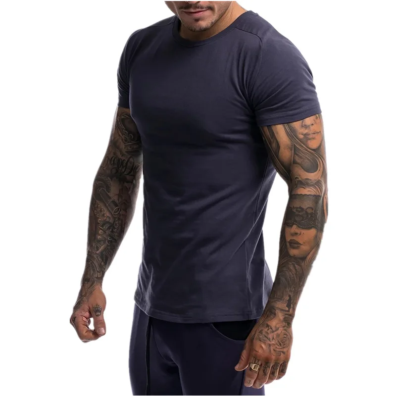 

2022 Summer New Fashion Men's T Shirt Casual Patchwork Short Sleeve T Shirts Men Streetwear Hip Hop Top Tees