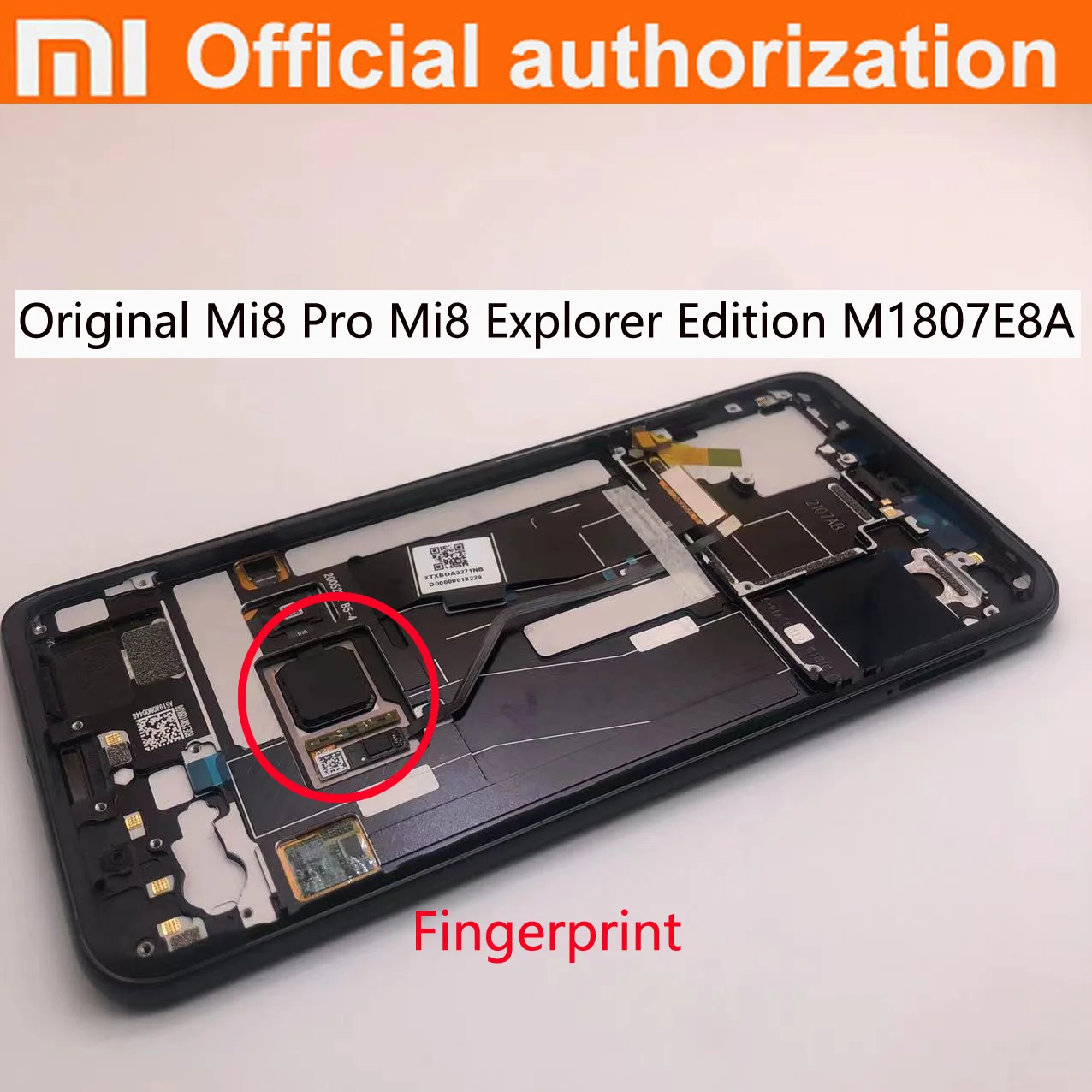Оригинальный дисплей Xiaomi Mi 8 Pro Mi8 Explorer Edition Super Amoled сменный экран со сканером