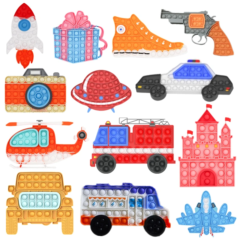 

Пожарная машина, полицейский автомобиль, игрушки-антистресс, вертолет с пузырьками, простой затемнитель, игрушка для раннего развития, пода...