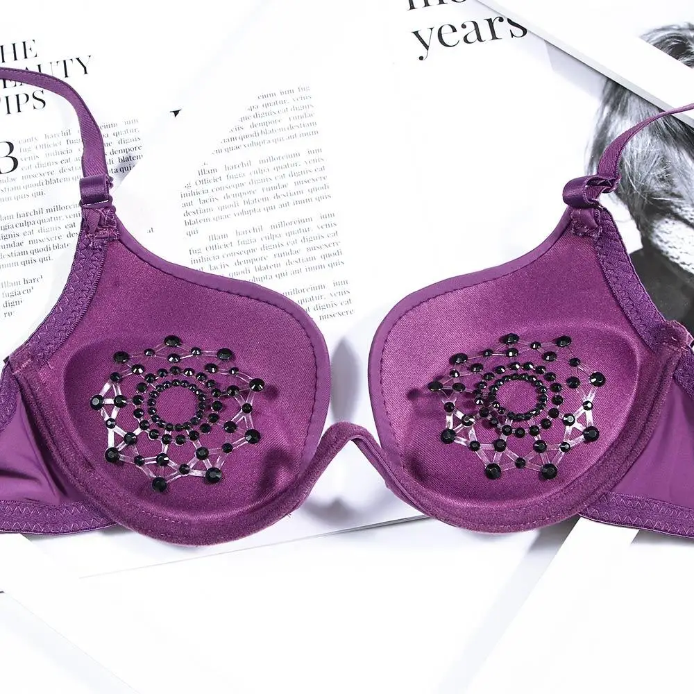 

Intimates Accessories Pasties Bras Bra Chest Paste Breasts Stickers Rhinestone Nipple Nipple Cover Breast Bra Pad