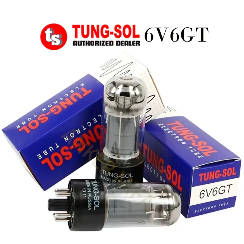 Вакуумная трубка TUNG-SOL 6V6 6V6GT заменяет 6P6P 6N6C CV511 HIFI звуковой клапан комплект