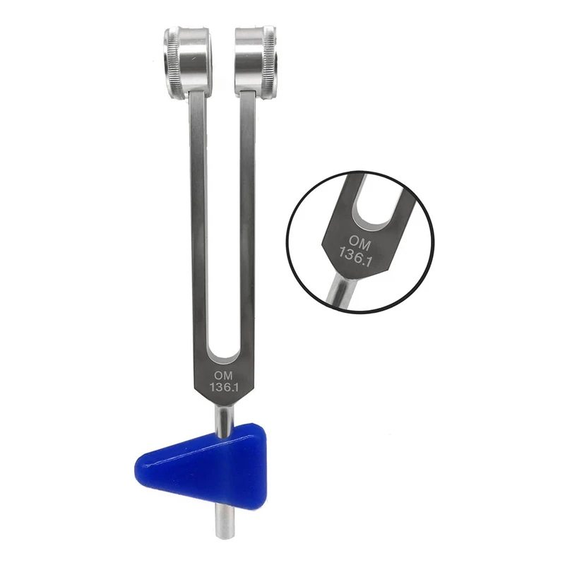 Звуковая лечебная чакра OM136.1 Hz из алюминиевого сплава для проверки нервной