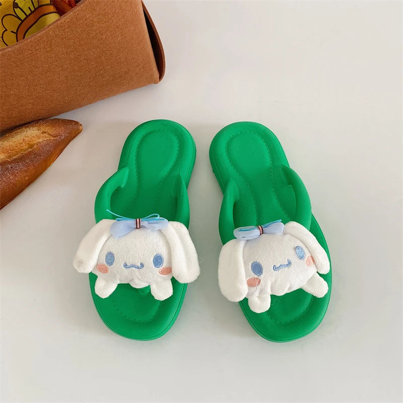 

Cartoon Cute Summer Slippers Women 2023 Casual Soft Bottom Flat Shoes Outdoor Beach Slippers Fashion Pink Women Shoes Shoes