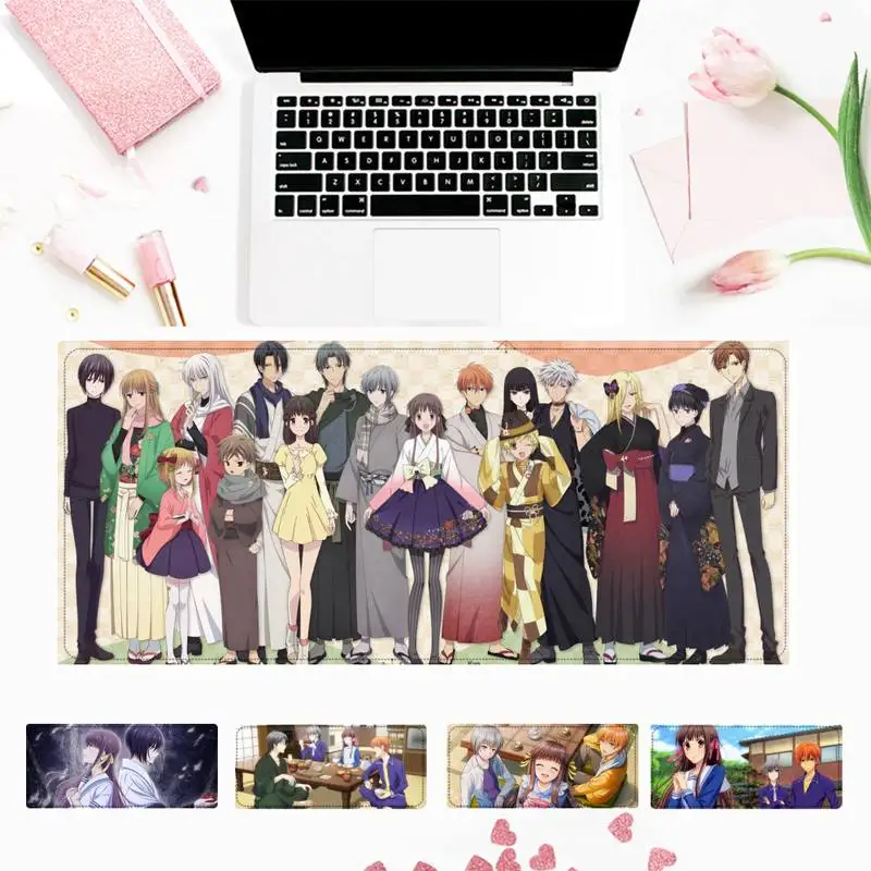 Игровой коврик для мыши Lock Edge корзина с фруктами Настольный ноутбука ПК большой