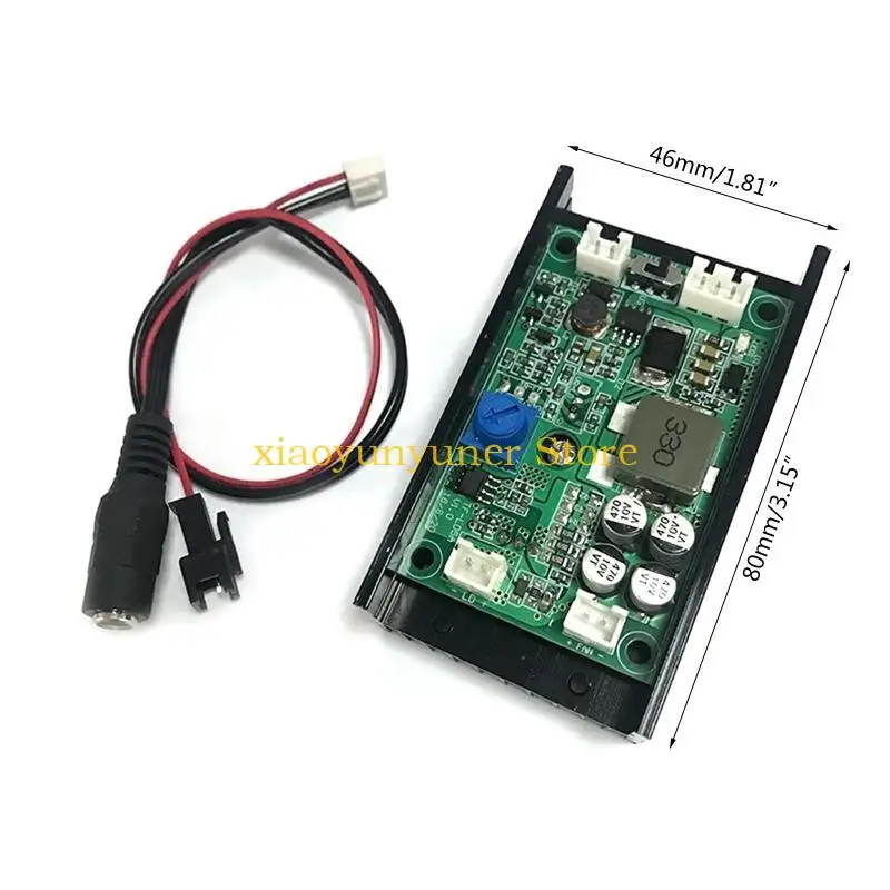 Фото P9JB 15W 450nm 15000mw Синяя плата драйвера с модулем TTL-гравера DIY №5