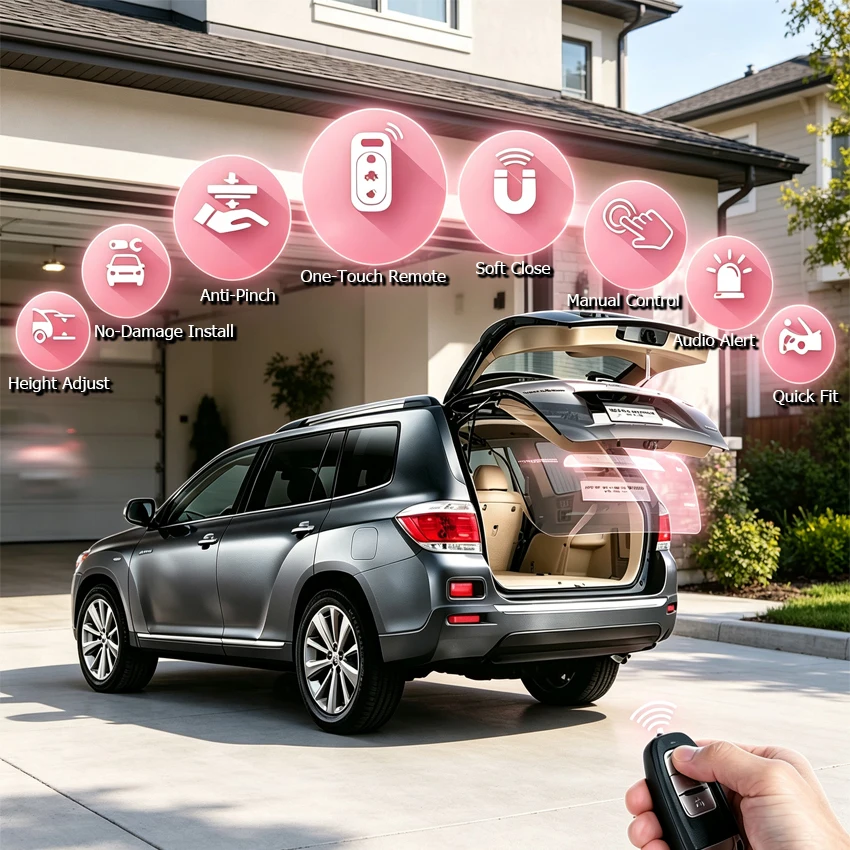 Фото Для BYD Yuan Up Pro Atto 2 S1 Pro 2024 2025 2026: Комплект электрического автоматического привода двери багажника (OEM) №2