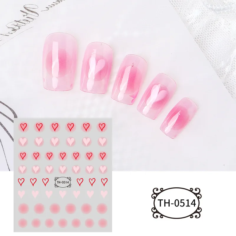 

Nail Art Jewelry Cute Tiger Cartoon Animal Nail Art Stickers Nail Stickers Designer Decals For Nails DIY Nail Decoration