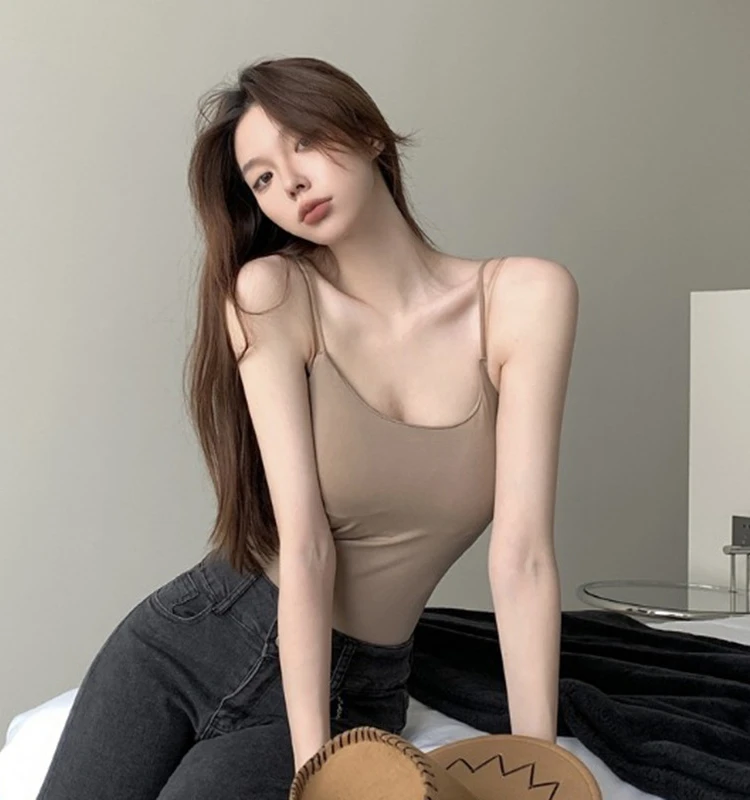 Сексуальный тонкий топ на шнурке с защитой от воздействия груди запахом женская