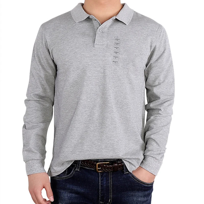 

Summer New Tops Men's Polo Shirt Classic Fashionable American Top Long Sleeve Pony Embroidery Quality Long Sleeve