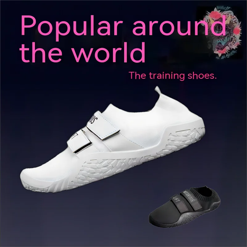 NEW neutral soft-soled weightlifting shoes, deadlift yoga shoes, fitness shoes, portable soft-soled deep-stepping shoes, sports