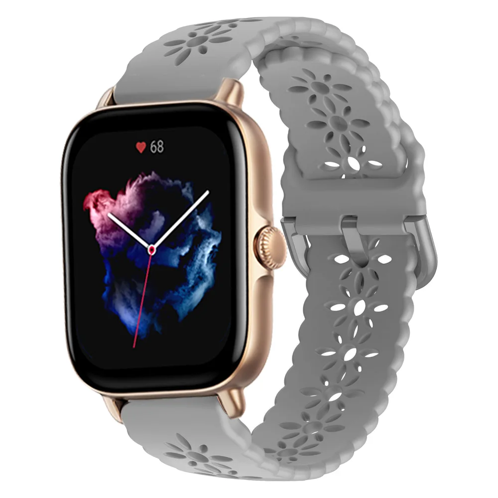 Fashion 20mm Wrist strap Huami Amazfit GTS 3 4 mini 2e Smart Strap Amazfit GTS2 Bip U 3 pro GTR 42mm Bracelet Correa