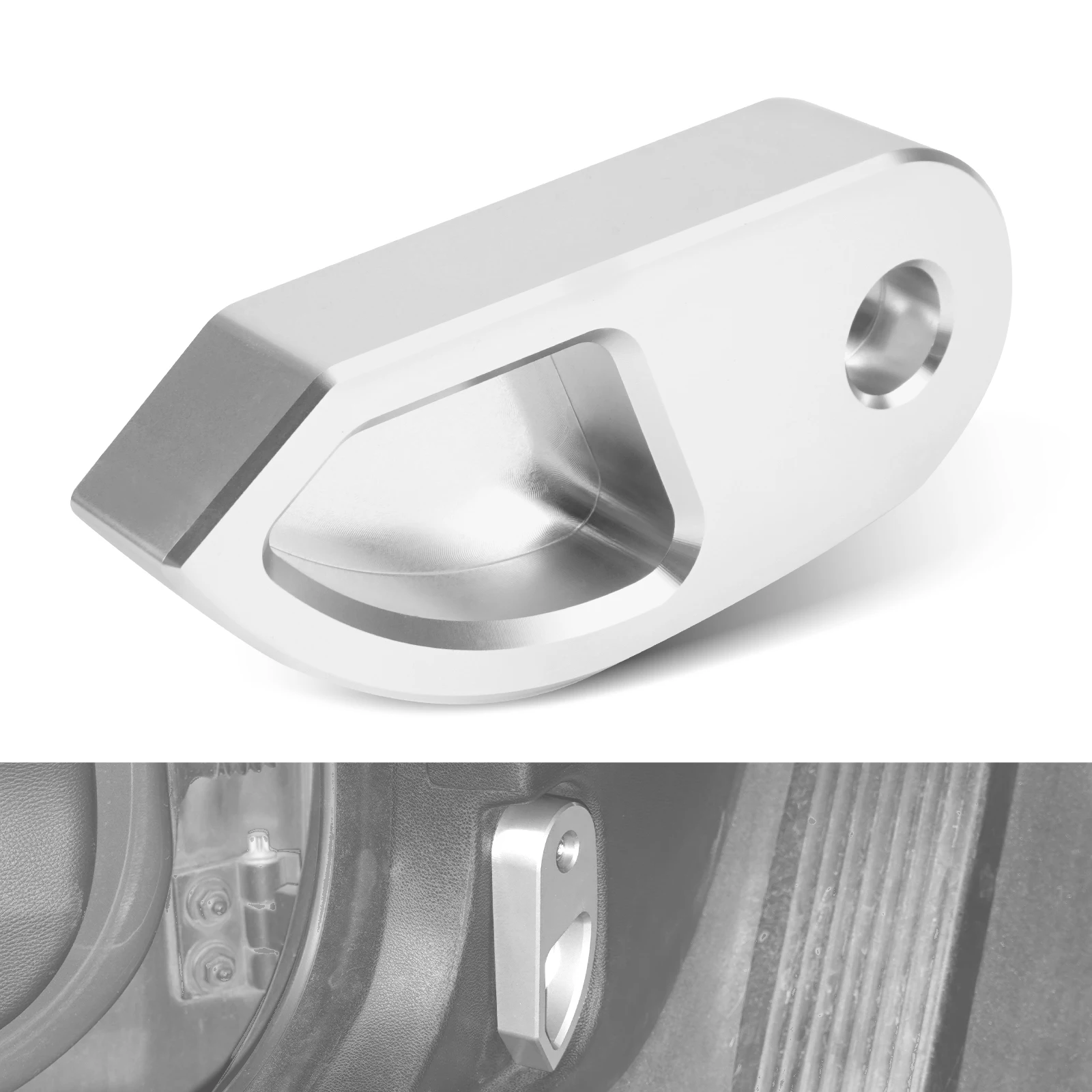 

BEVINSEE Ручка замка капота с рычагом для BMW 1 серии E81/E82/E87/E88, 3 серии E90/E92/E93, 6 серии F06/F12/F13, X1 E84. Заменяет 51237058117.