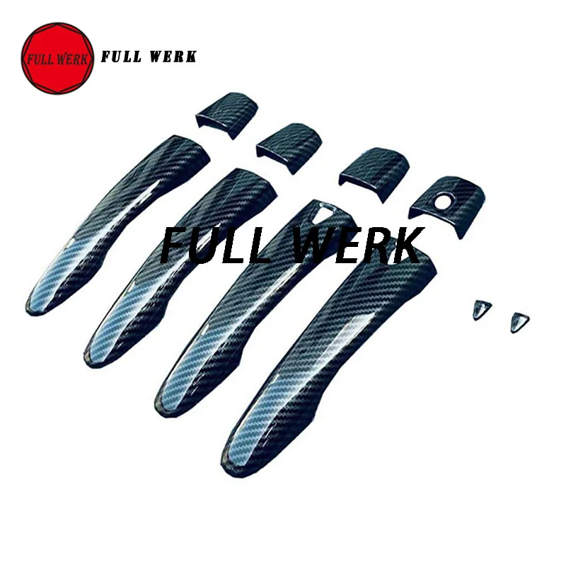 

1 Set ABS Car Exterior Door Handle Cover Decoration Trim Sticker Protective Cap for Nissan Note E13 2021 Accessory
