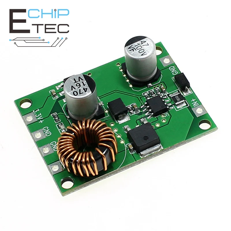 

Free shipping 8V-80V to 3.3V 5V 3A DC Step Down Module High Power Vehicle Regulated Power Supply Module