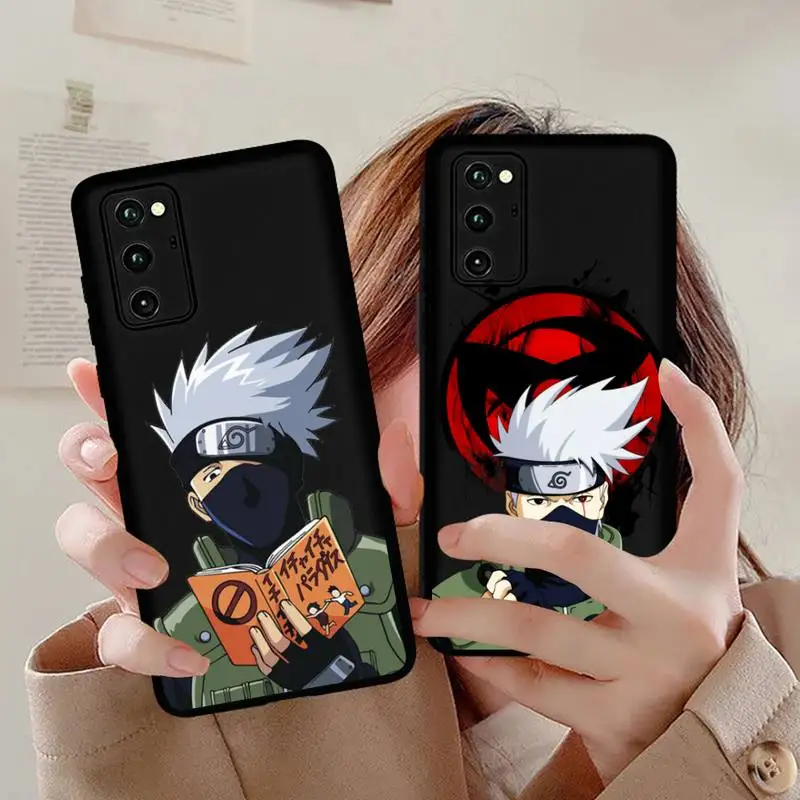 Hatake Kakashi Naruto Phone Case For Huawei Honor 70 60 50 30 20 10 9 X 9X V30 Pro Lite View