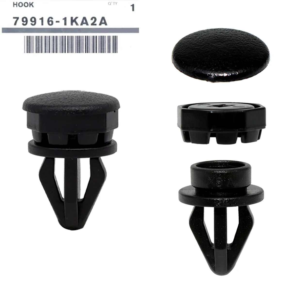 1X для Nissan Juke F15, зажим для полки для посылок, внутренняя крепежная вешалка, пластиковая кнопка, задние крепежные кронштейны для багажа, детали