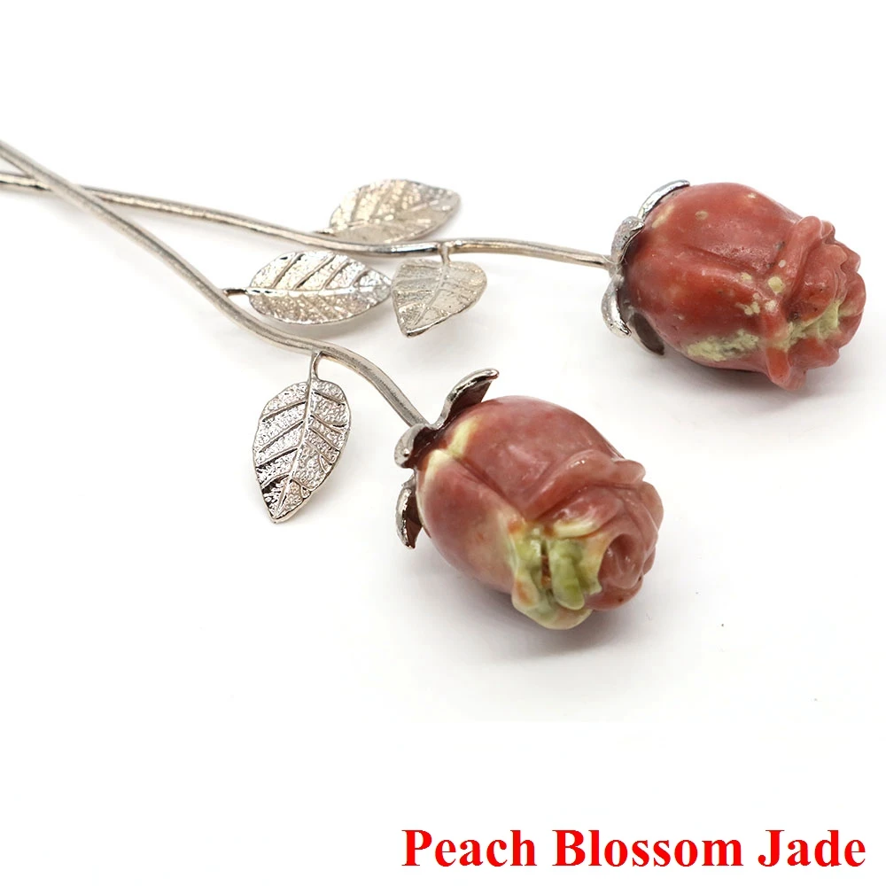 

Резной кристалл роза аметист