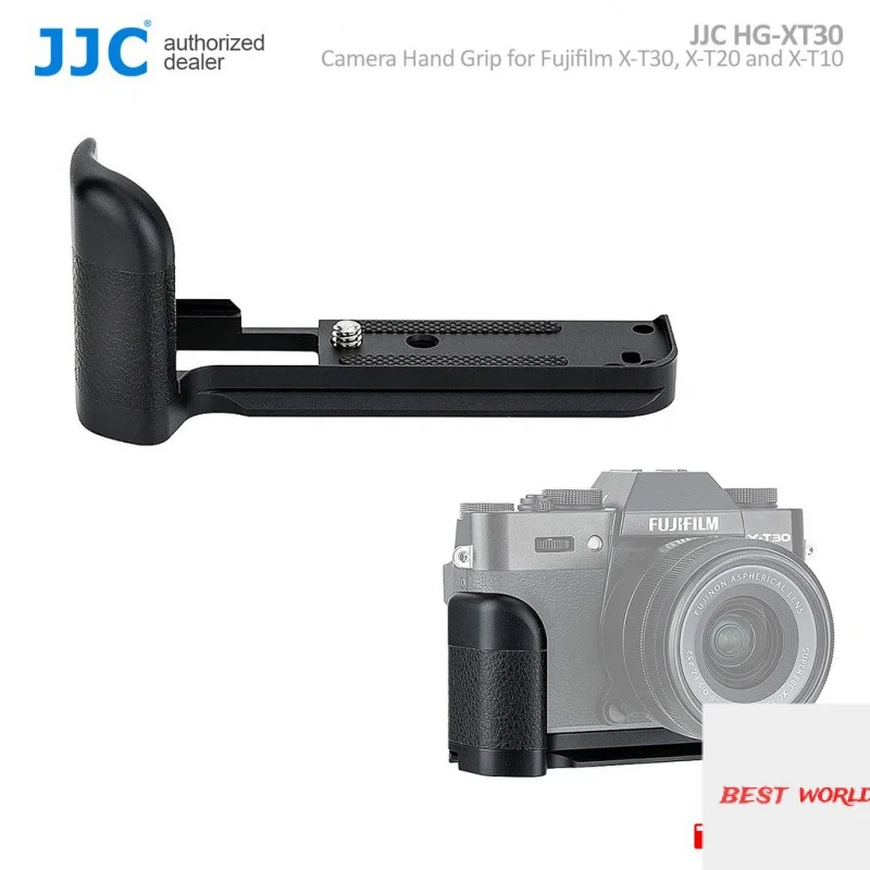 

JJC HG-XT30 Lplate Metal Hand Grip for FUjifilm X-T30 X-T20 X-T10 MVP CAMERA