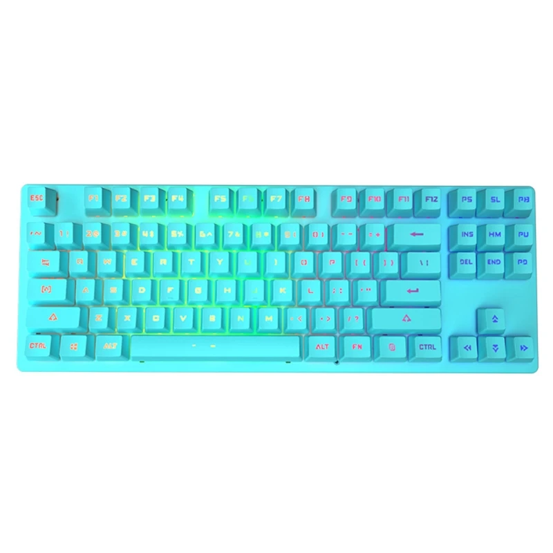 

Игровая клавиатура с RGB подсветкой, 87 клавиш, 2 цвета