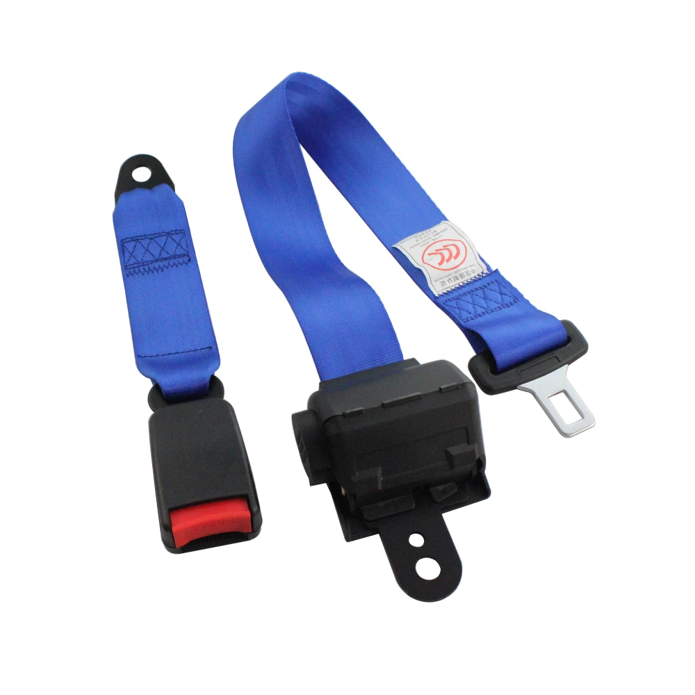 

Afarnova Safety Belt 2 points Car Seat Belt Retractable Adjustable Emergency Locking Retractors Safety Belt Universal 4 Colors