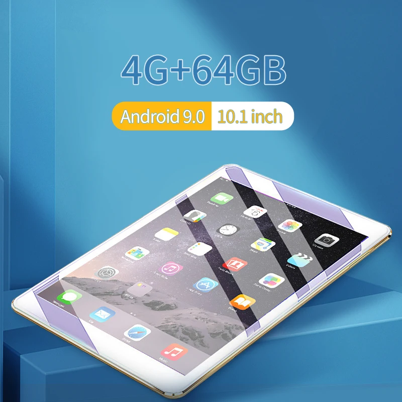 2023 Google tablet 10.1 inch tablet 4GB RAM 64GB ROM Octa Core 1280x800 IPS 8.0MP Android 8.0 4G FDD LTE Wifi GPS Tablet 10 10.1