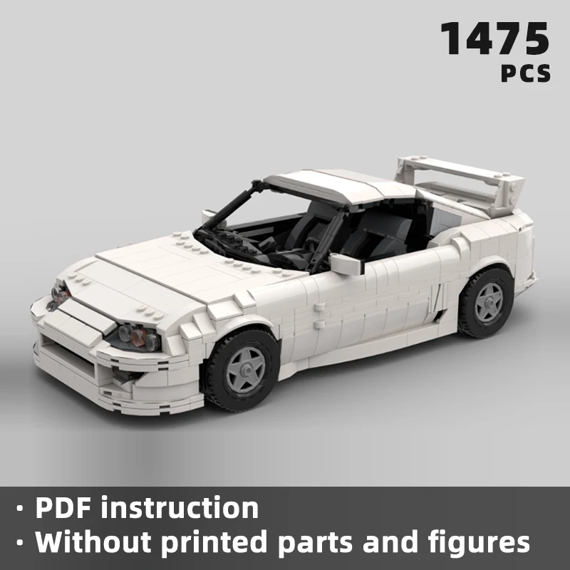 Классический JDM MK4 модификация спортивного автомобиля кирпичи гоночный