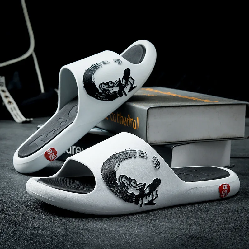 Men Women Slider Fashion Casual Men Slippers Non-slip Soft Sole Slides Designer Shoes Indoor Couple Bathroom Sliders