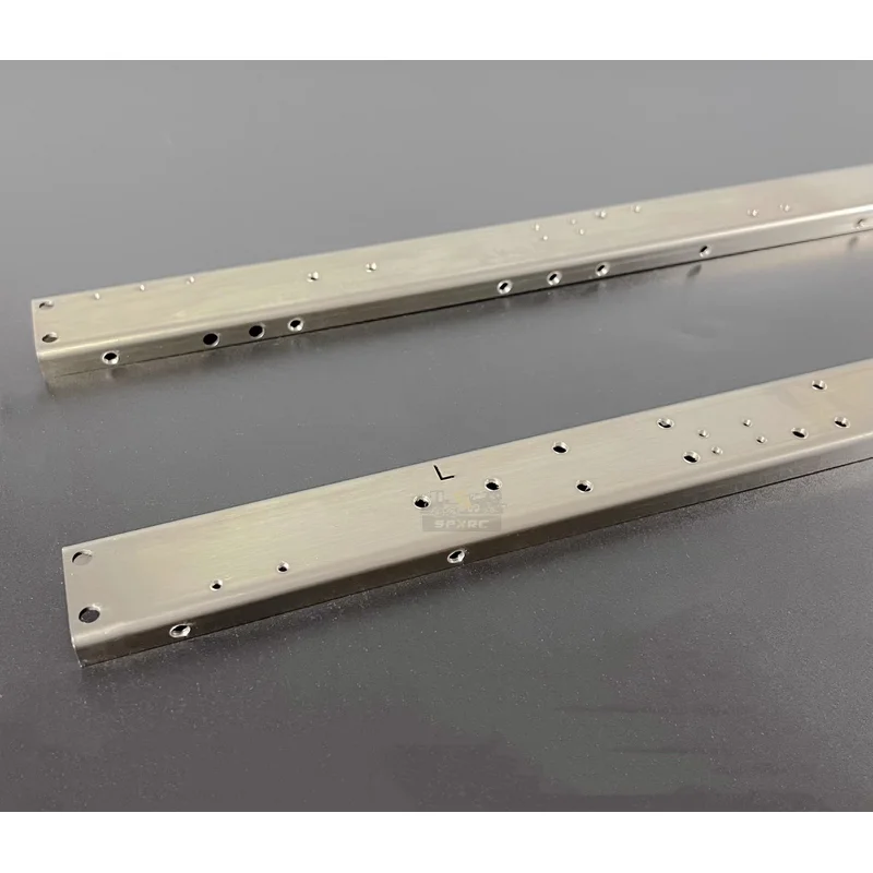 1/14 для грузовика Tamiya 4x4 брызговик балка из нержавеющей стали Scania MAN Benz Volvo