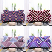 3d colorful stripe pattern print sofa cover antifouling elastic seat covers home decor sofa covers for living room couch covers