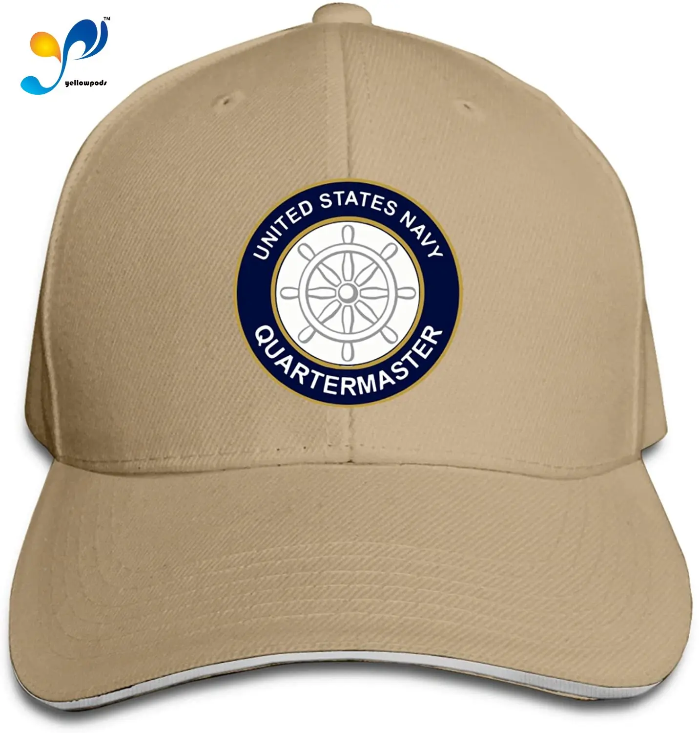 

Us Navy Quartermasters Baseball Hat Man's Woman Cap Sandwich Hat