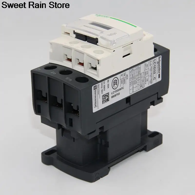 Kontaktor LC1D09 LC1D12 LC1D18 AC Schneider Merajut LC1D BC7 F7C M7C Q7C 24 В 110 220 380
