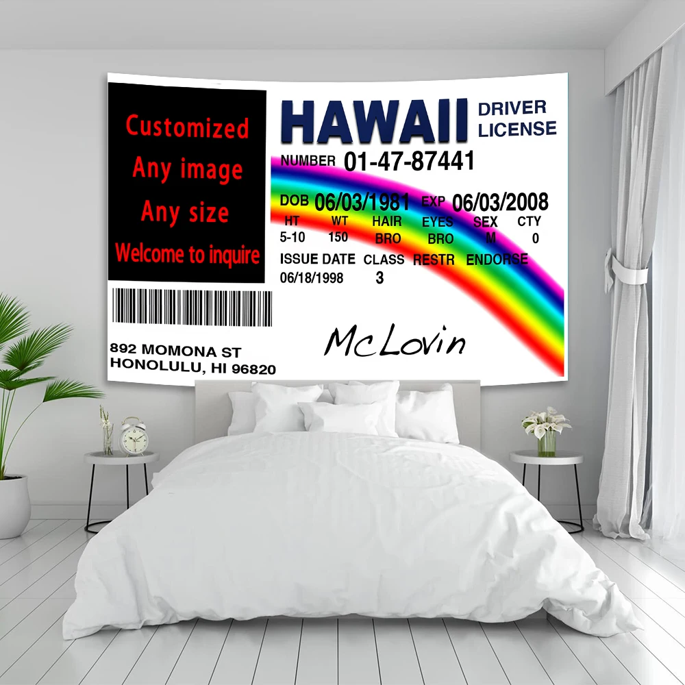 Гобелен для украшения стен в богемном стиле спальни или бара