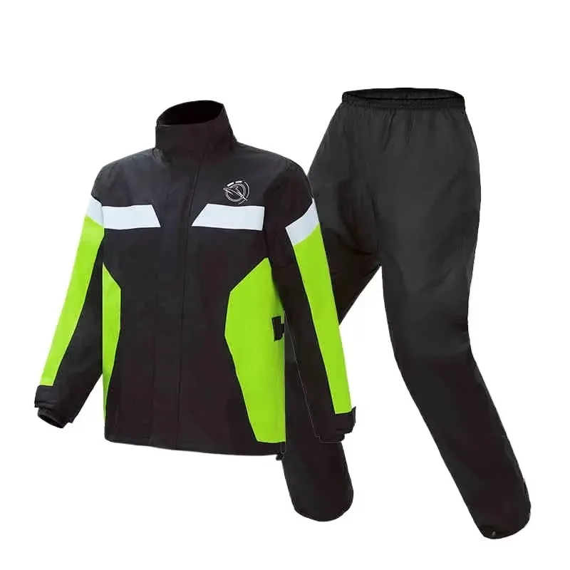 Байкерский дождевик водонепроницаемый непромокаемый костюм уличный против