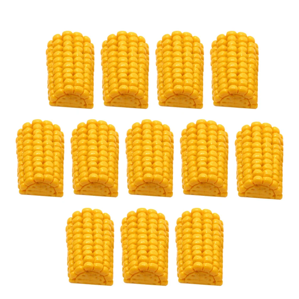 

Corn Cob Flatback Fake Artificial Charm Beadsresin Charms Vegetables Vegetableornament Diy Toy Loose Case Toys Simulation
