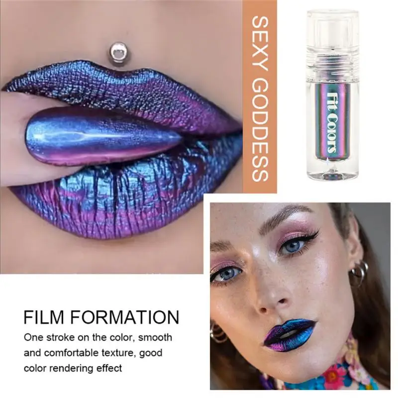 

Optical Chameleons Eyeshadow Diamond Gloss Shiny High Gloss Mono Liquid Eye Shadow Pallete Eye Lip Nail Glitter Pigment Makeup