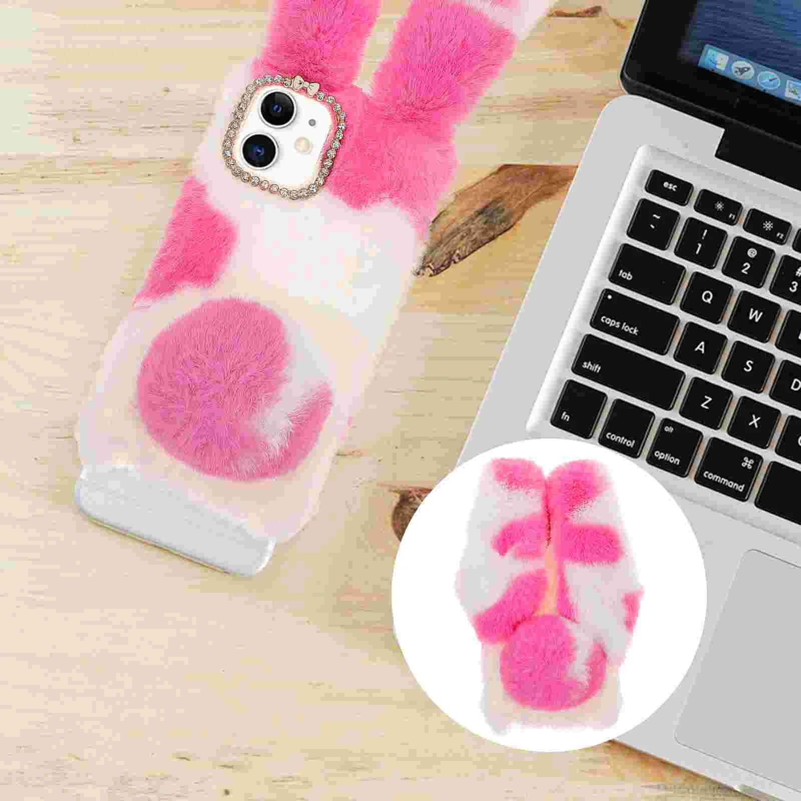 

1Pc Case Plush Shell Cover Compatible for iPhone 12 mini