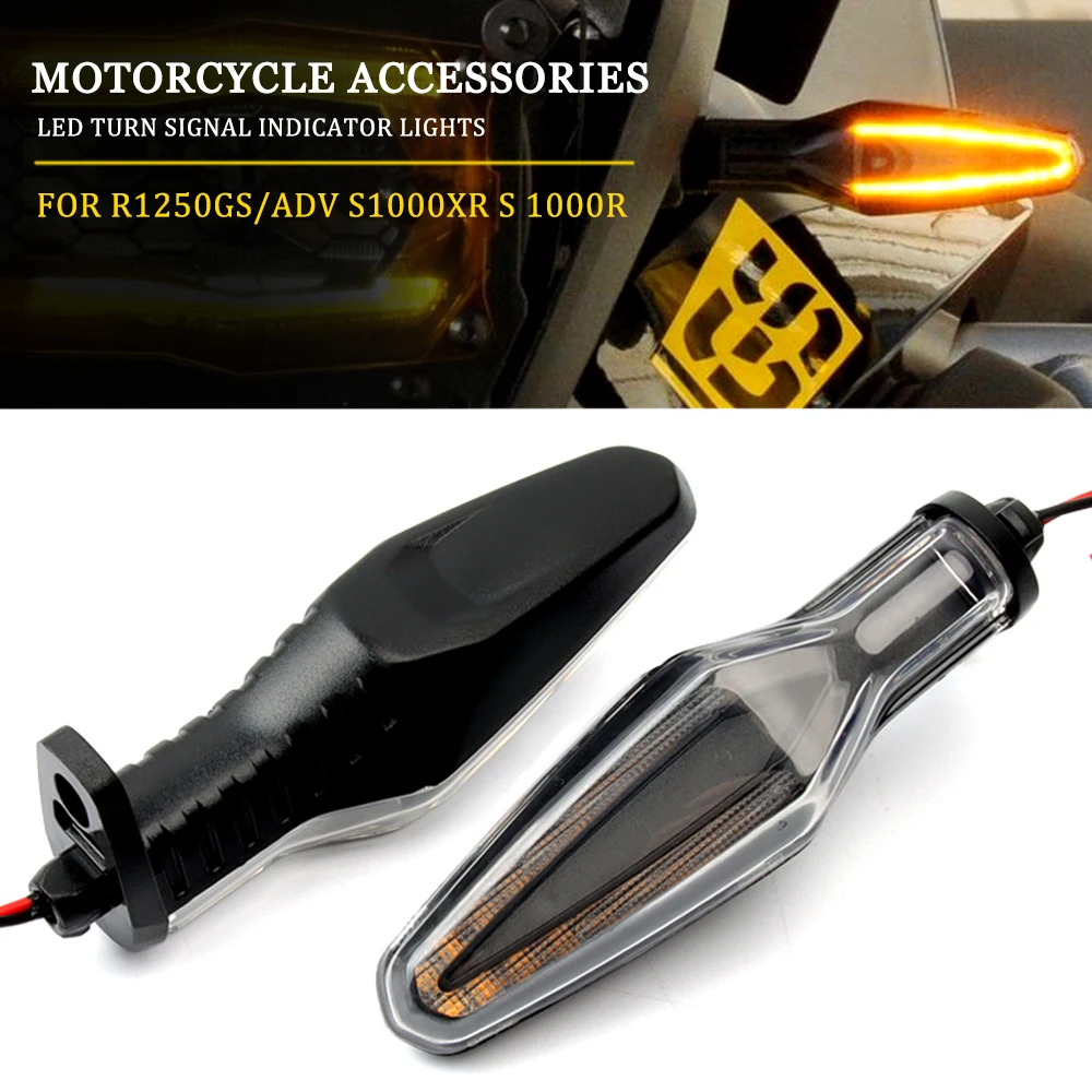 

NEW Front LED Turn Signal Light For BMW R1250GS/ADV S1000R S1000XR Motorcycle Parts Indicator Lamp 1250 GSA Adventure 2021-2022