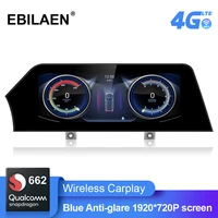 android 11 0 12 3 car radio for bmw x5 f15 nbt system 2011 2013 blue anti g lare screen multimedia gps navigation carplay 4g