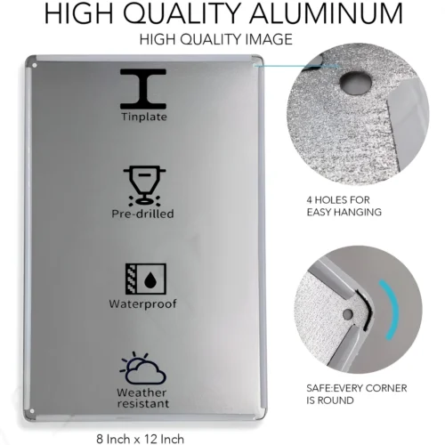 Портативный кассетный плеер Aiwa в оловянной рамке 20x30 см