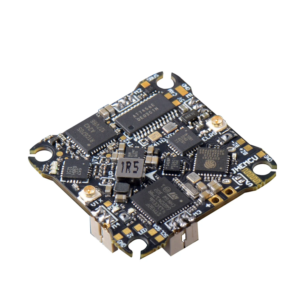 

JHEMCU F411ELVTX 1S-2S ELRS 12A ESC 400MW VTX For RC FPV Quadcopter Accessories Replacement Part Racing Drone