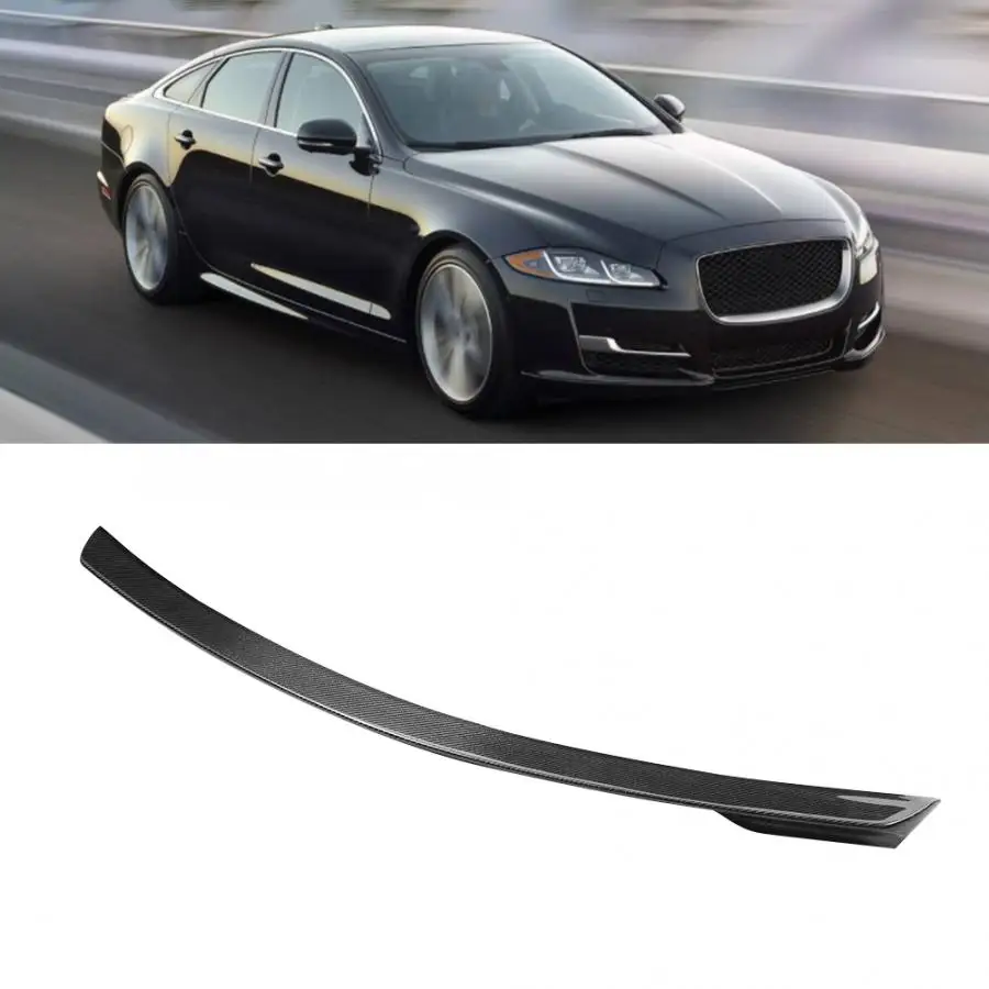

Car Carbon Fiber 3D Rear Trunk Spoiler Fits for Jaguar XJL 2014-2018 car accessories car spoilers