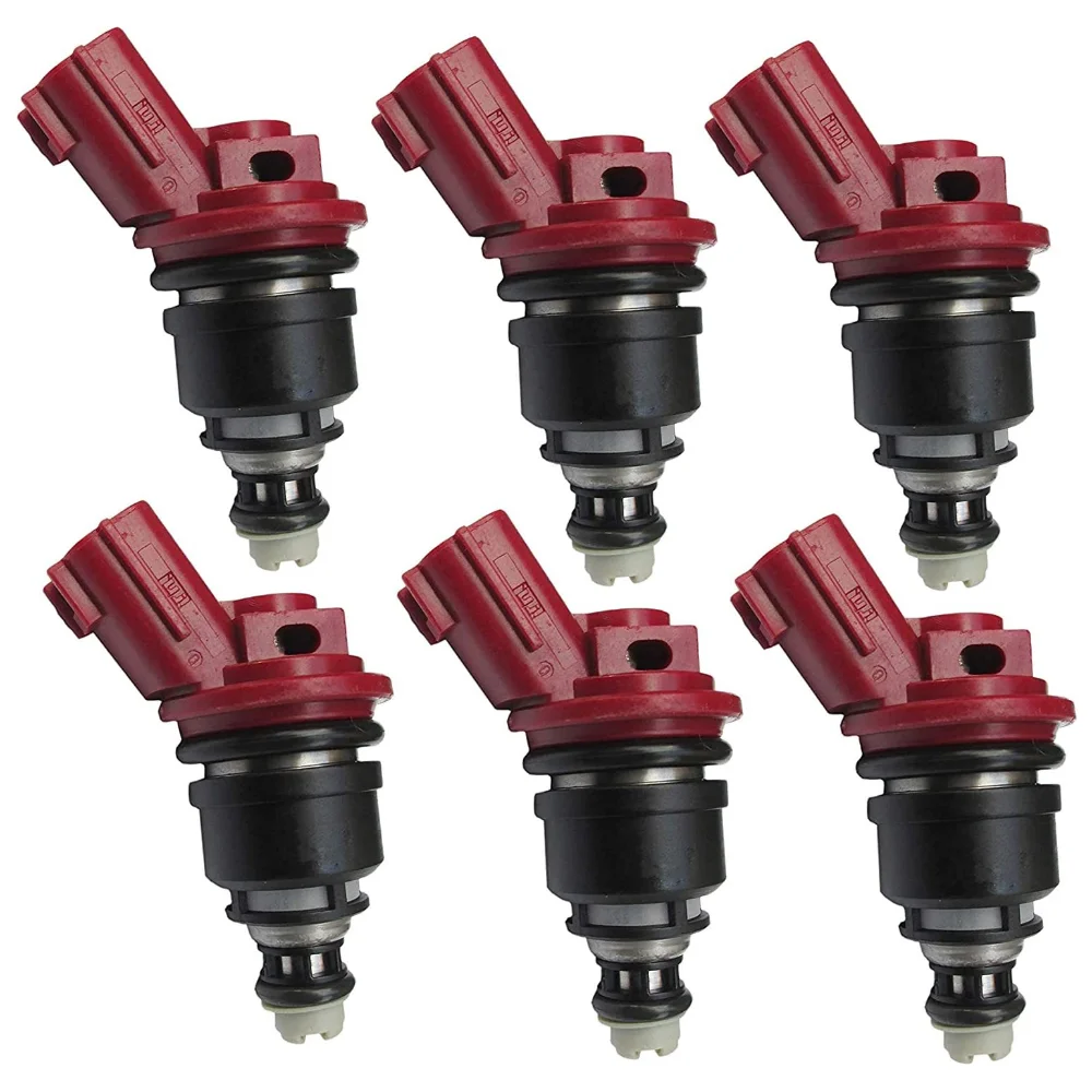 

1660096E01, 16600-10Y00, 16600-53J00 6 Pcs Fuel Injectors For Infiniti I30 96-99 For NISSAN Maxima 92-99 6600-96E00,16600-96E01