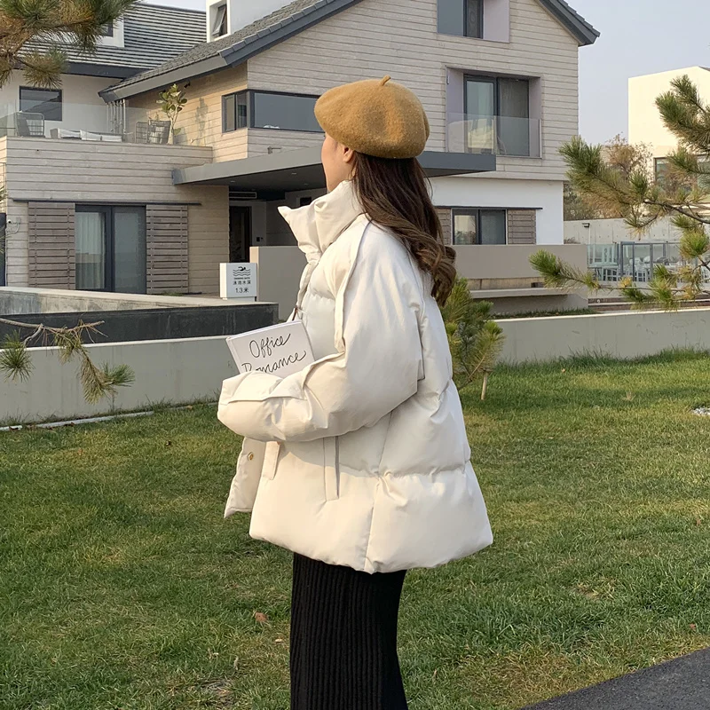 Winter Cotton-padded Jacket Parkas Korean Bread Women's Coat Female Warm Jackets Ropa De Invierno Mujer Zm
