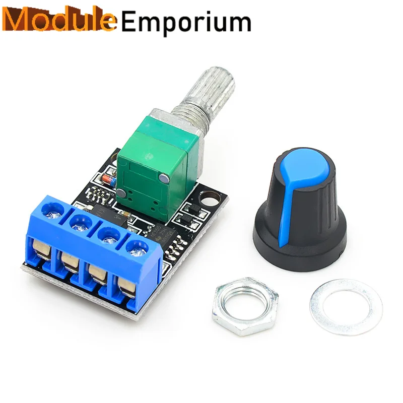

PWM DC motor speed controller 5V-16V12V speed control switch 10A switch function LED dimming speed control module