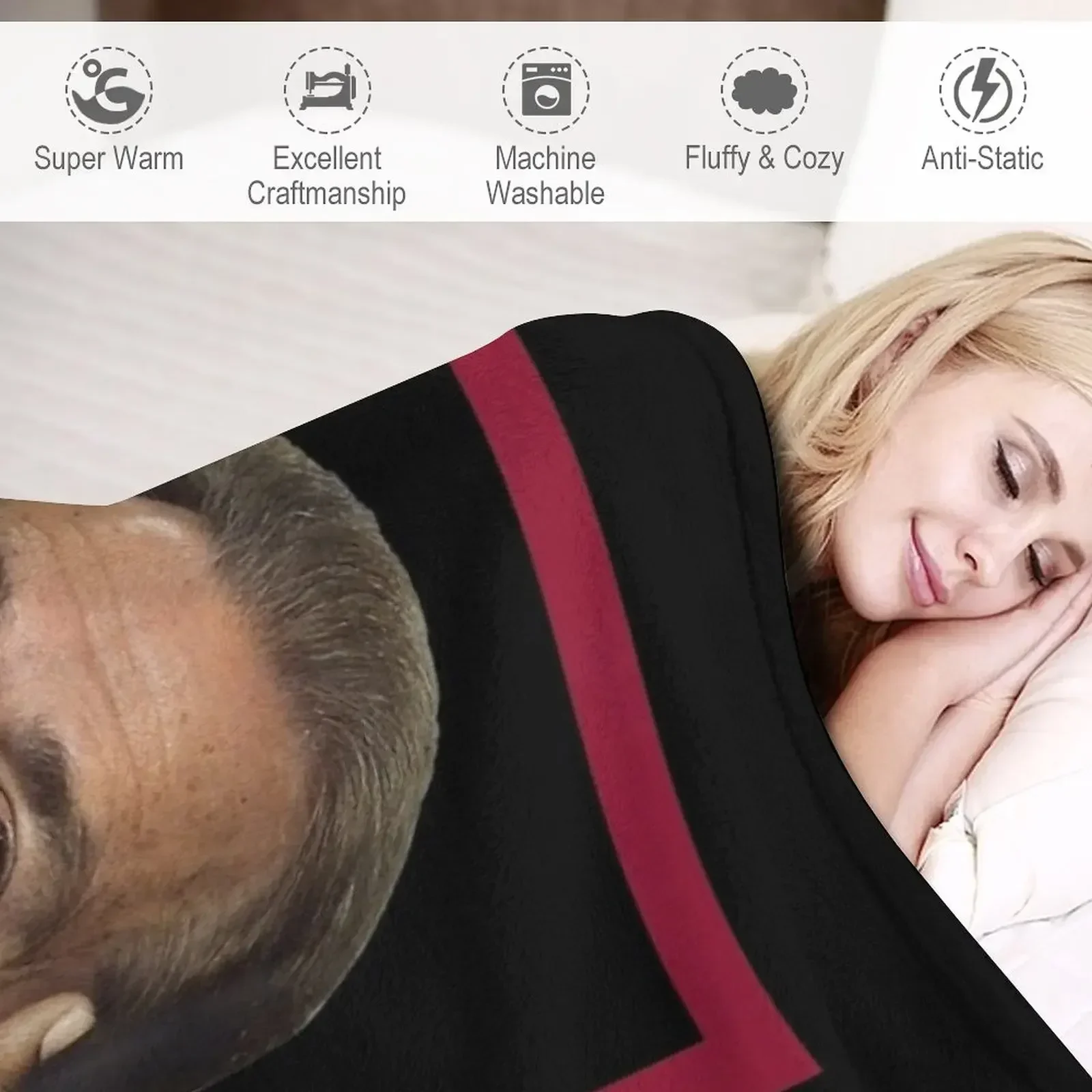 NICK SABAN COLLEGEE плед забавный подарок тонкие волосатые одеяла в стиле аниме