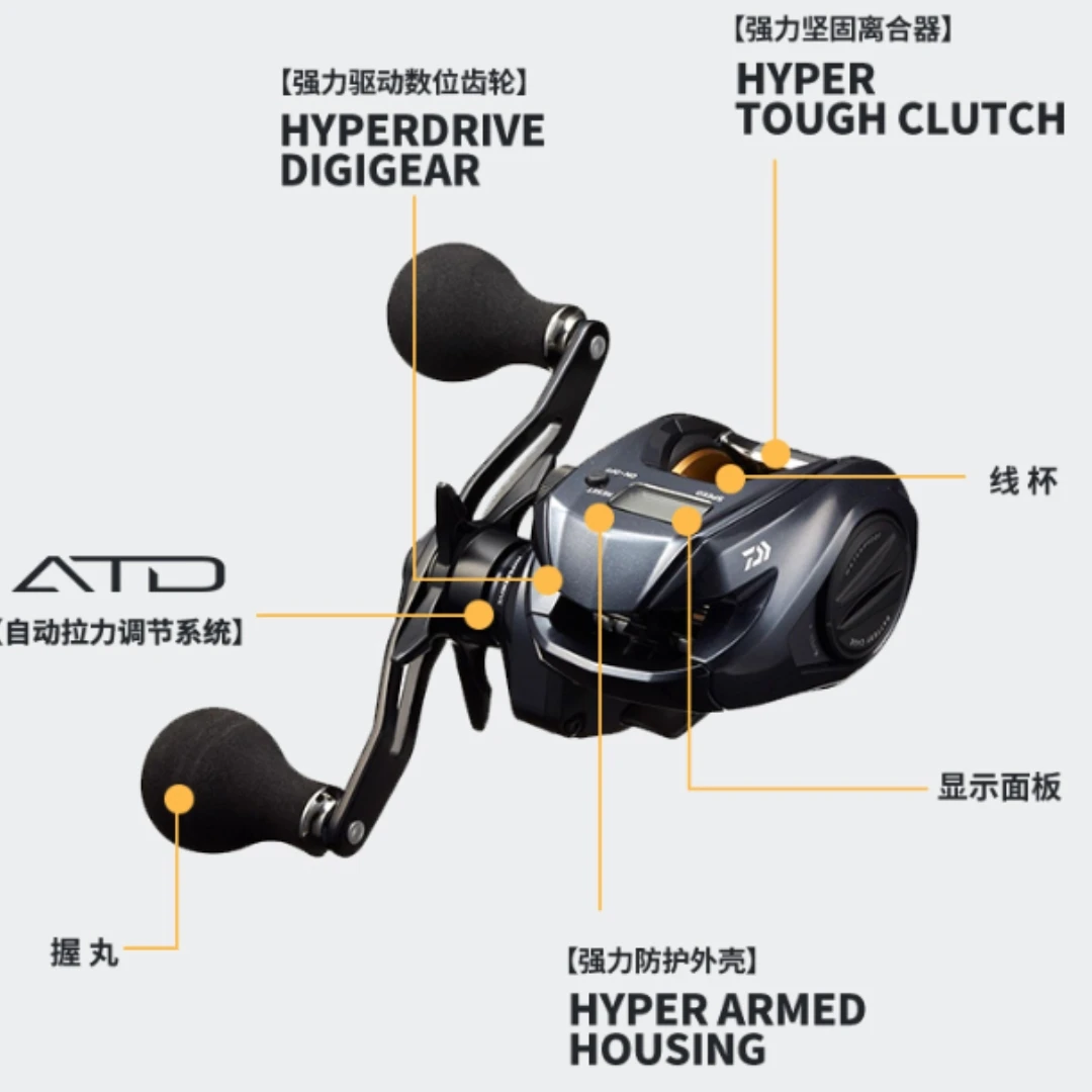 Оригинальная Daiwa светильник GAME IC катушка для заброса приманки 150 150L 150DH 150LDH 5 кг